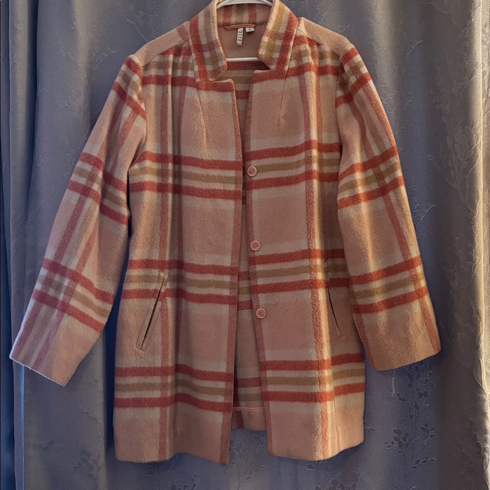 Elle Pink Overcoat